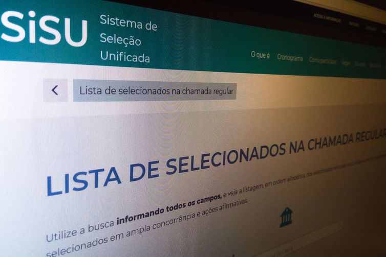 Divulgado resultado da primeira chamada do Sisu